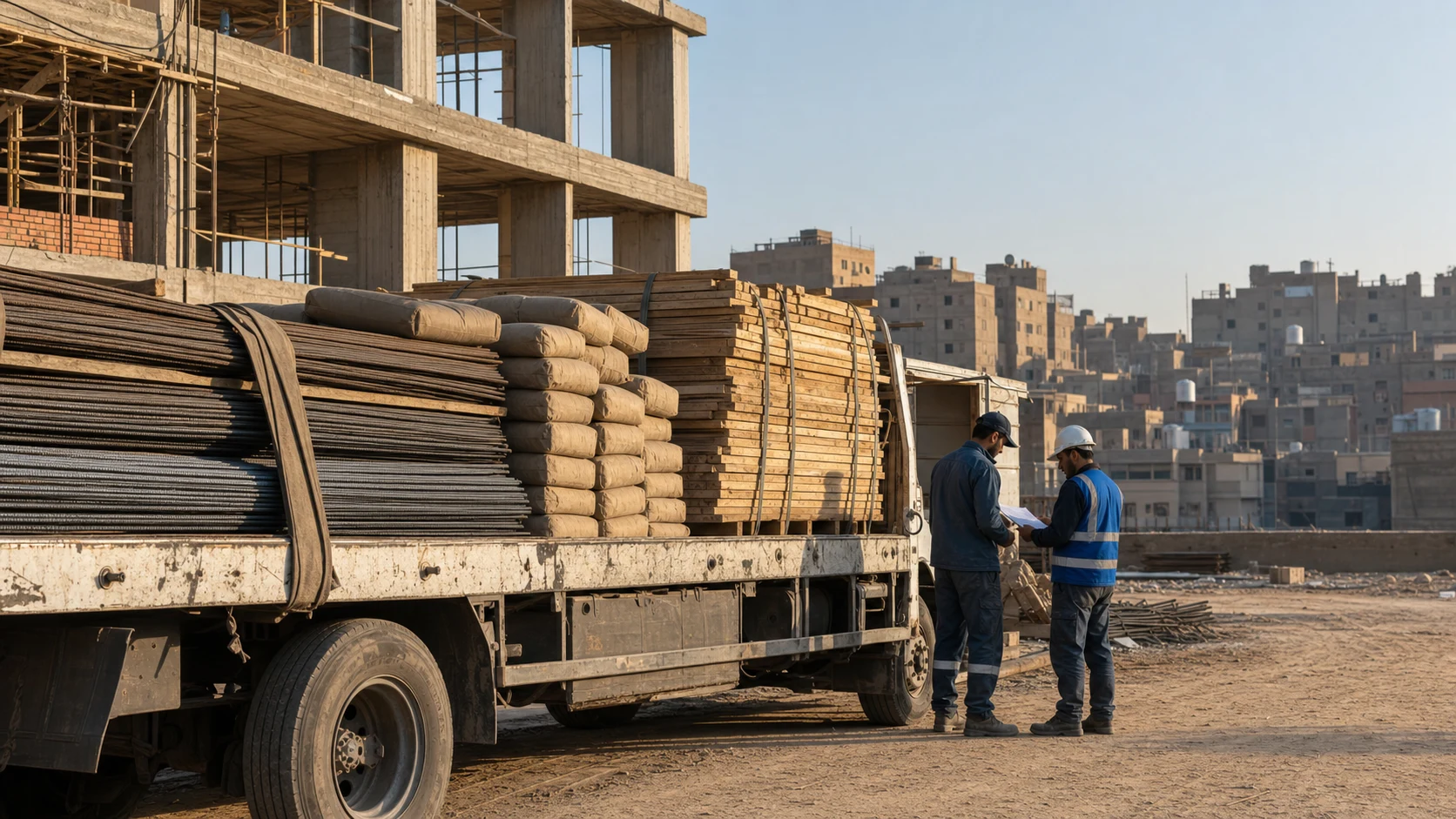 Cairo construction site